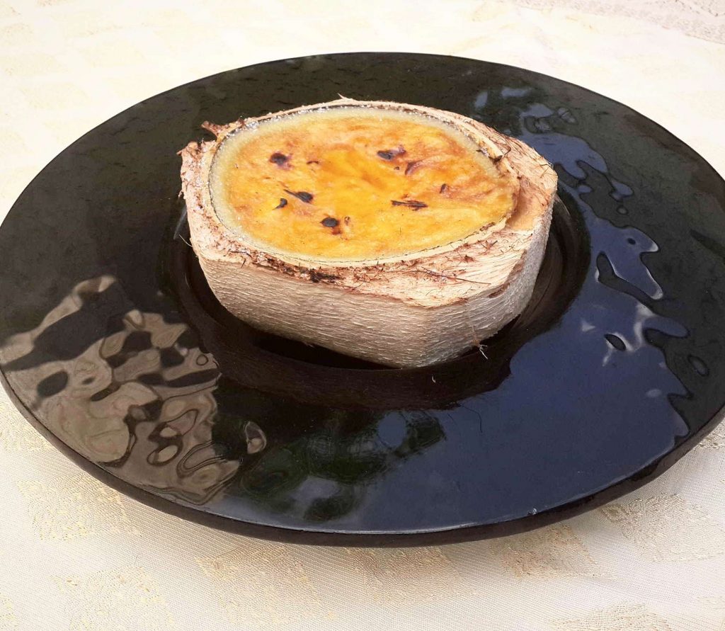 Coconut Custard - Sukhothai Le Meridien Dubai