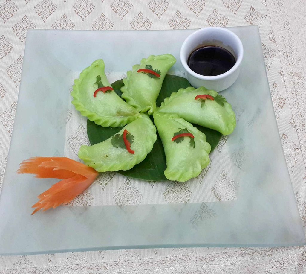 Pumpkin Dumplings - Sukhothai Le Meridien Dubai