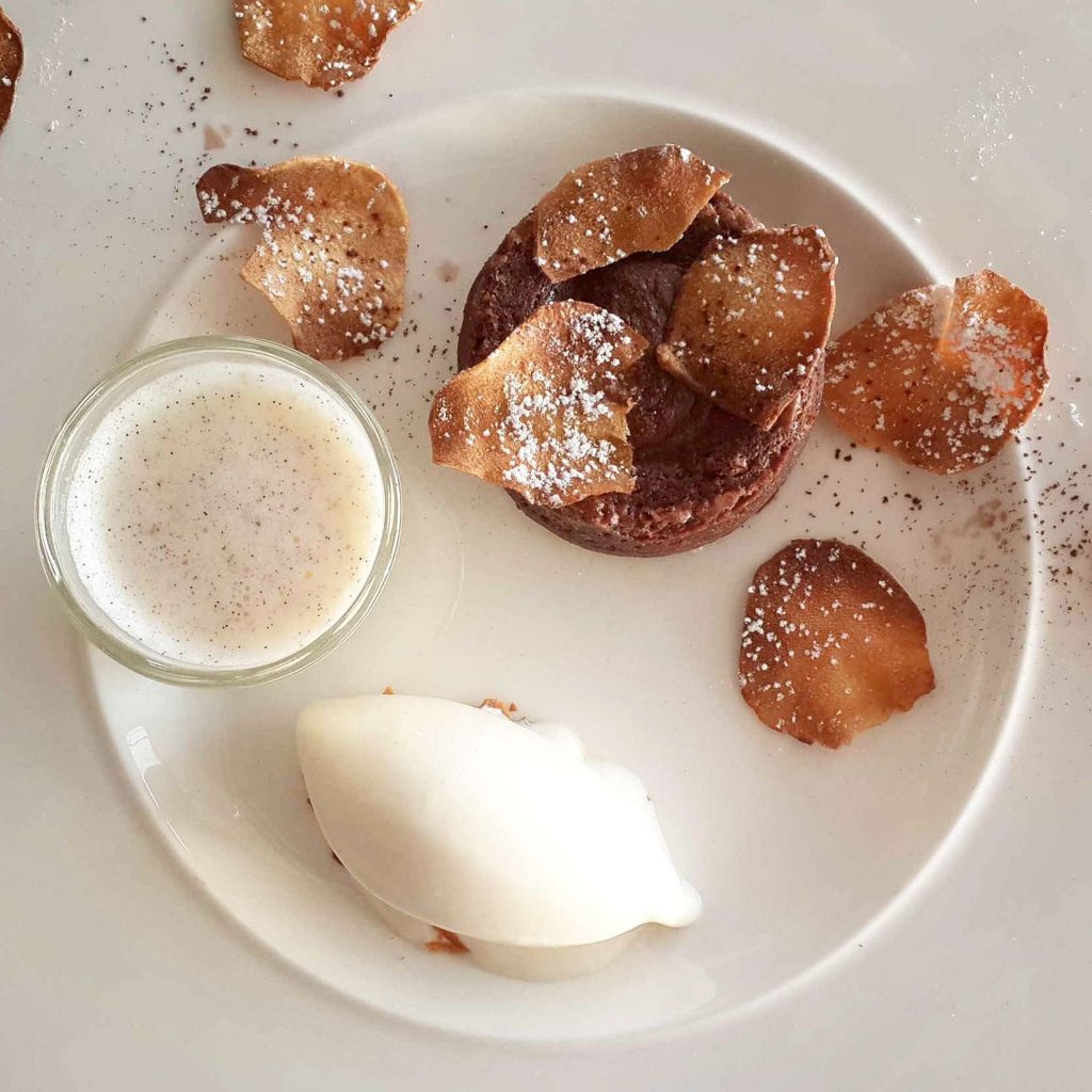 Bitter Chocolate Fondant - Vivaldi Sheraton Creek Dubai