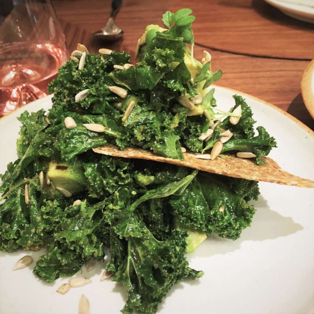 Kale Avocado Salad - Intersect by Lexus, DIFC