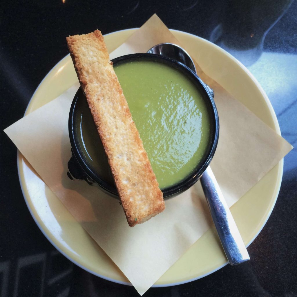 Pea Soup - La Farine, JW Marriott Marquis, Business Bay, Dubai