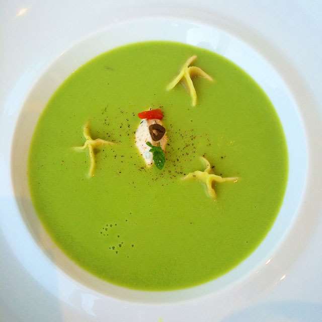 green-pea-soup-alta-badia alta-badia-italian-food-vu