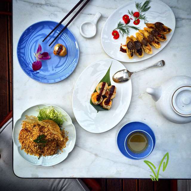 Vegetarian Dishes at Hakkasan Jumeirah Emirates Towers