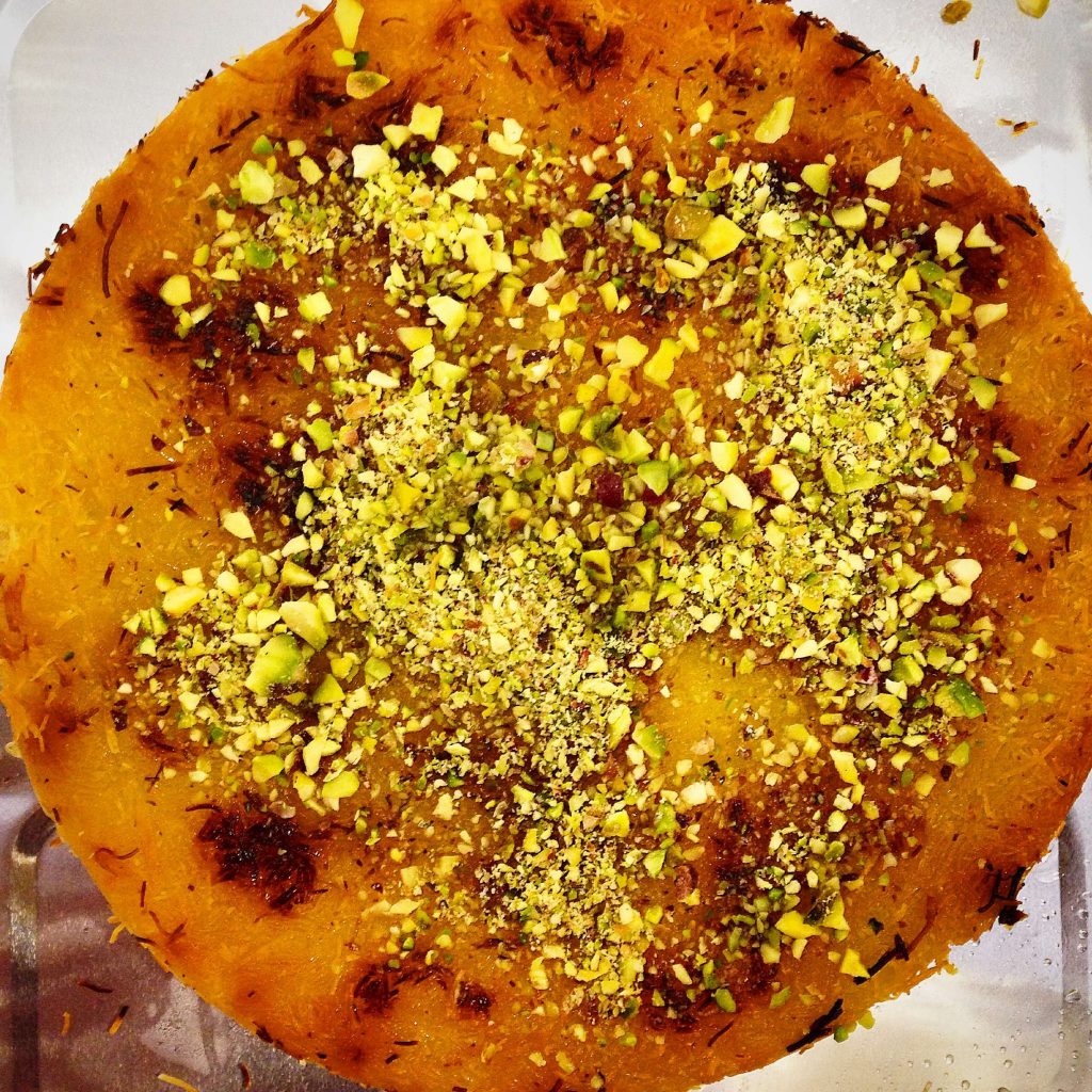 Kunafeh-Turkey-Veggie Friendly Cities in the Middle East