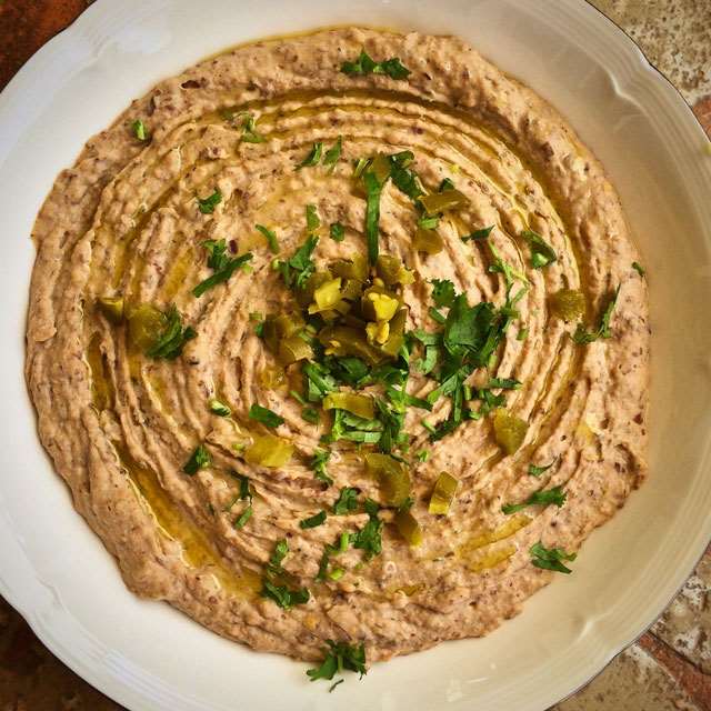 Black-Bean-Hummus-recipe-straight-on-pic