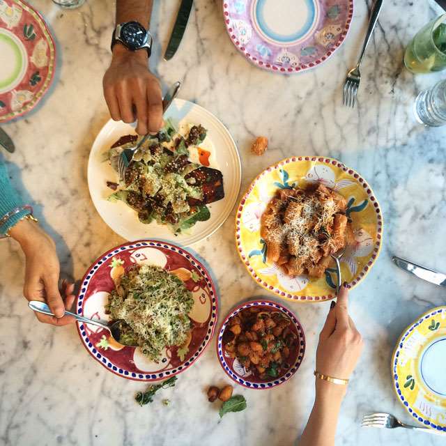 Vegetarian Dishes at Santina NYC | Veggiebuzz Review