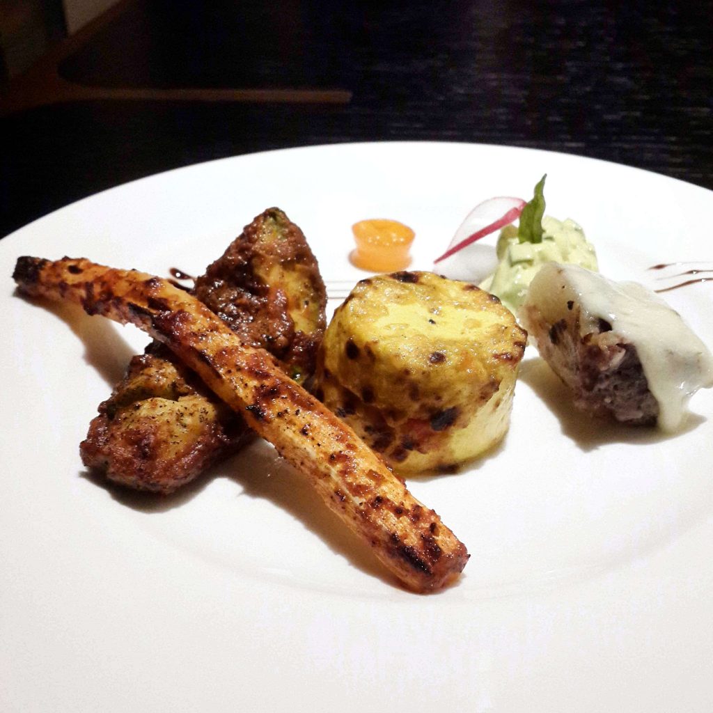 Bombay-Brasserie-Veg-Kebab-Platter-1-Indian Restaurants Dubai