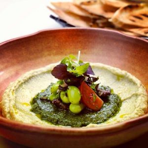 Katsuya-Edamame-Hummus-Best Hummus Recipes in Dubai