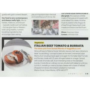 Shortlist Magazine - Sumati Menda - Dubai 