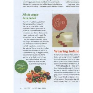 Yogalife Magazine - Sumati Menda - Dubai 