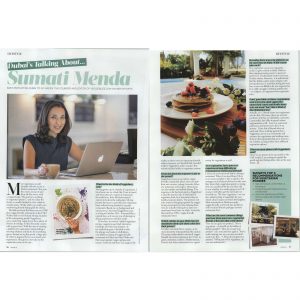 Masala Magazine - Sumati Menda - Dubai 