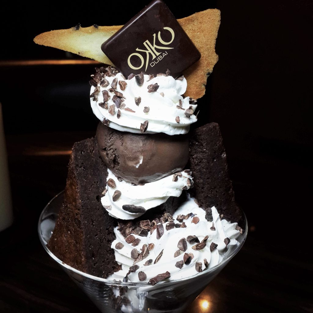 Chocolate Brownie - Okku Restaurant