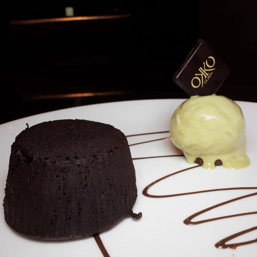 Chocolate Fondant - Okku Restaurant