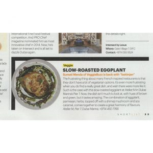 Shortlist Magazine - Sumati Menda - Dubai 