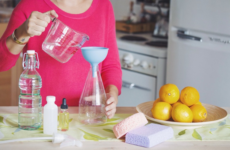 Lemon-scented Multi-purposed Cleaner: Hot For Food