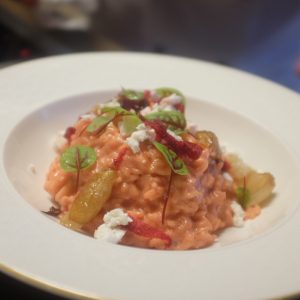 Beetroot Risotto by Fairmont The Palm